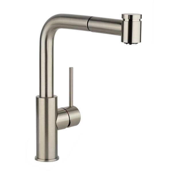 Harmony Single Hole Kitchen Faucet With Pull-Out Spray And Lever Handle Chrome